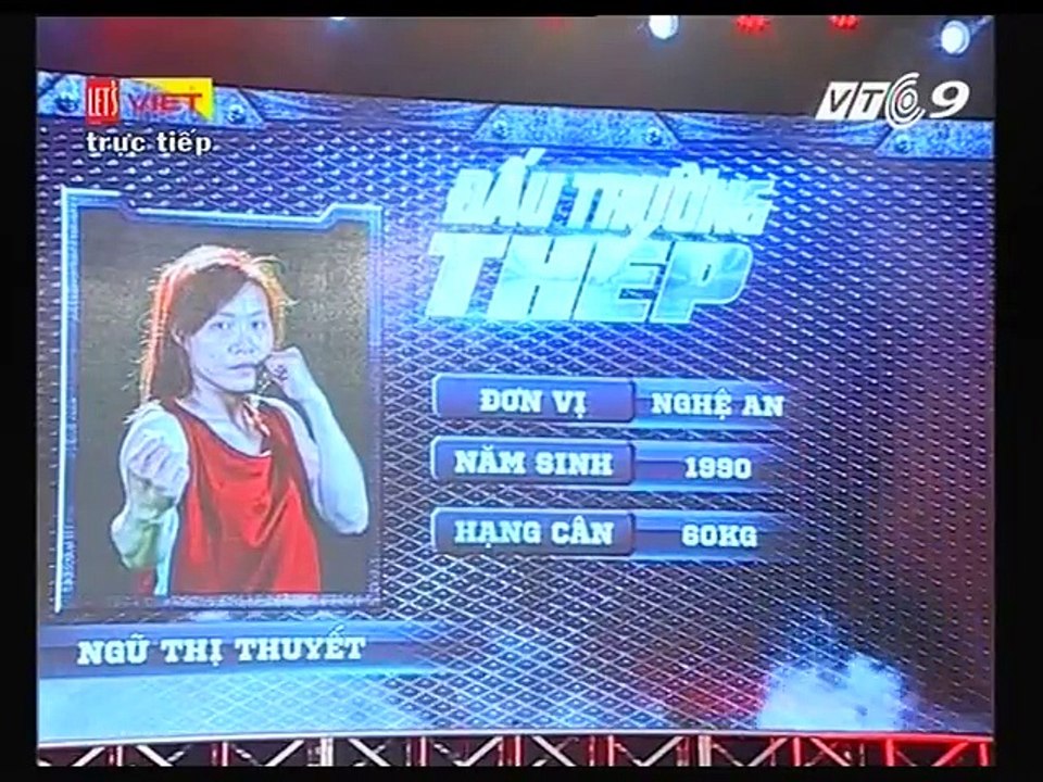 VÕ CỔ TRUYỀN 8/10/216 Trận 3 :  Ngũ Thị Thuyết (Nghệ An) VS Lương Thị Tuyết Vân (Lâm Đồng)