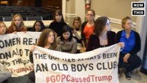 A group of RNC activists staged a sit-in at RNC HQ