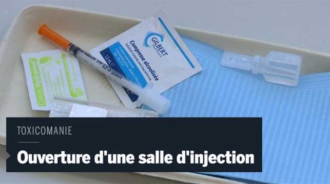Ouverture de la première salle d’injection pour toxicomane à Paris