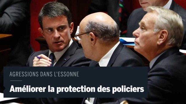 Valls annonce des mesures de protection des policiers en zone sensibles