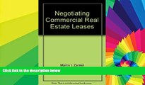 Full [PDF]  Negotiating Commercial Real Estate Leases  READ Ebook Online Audiobook