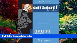 Big Deals  Emanuel Law Outlines Real Estate  Best Seller Books Best Seller