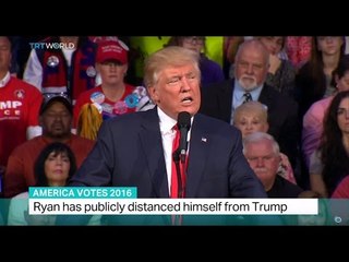 America Votes 2016: Paul Ryan says he will not campaign for Trump