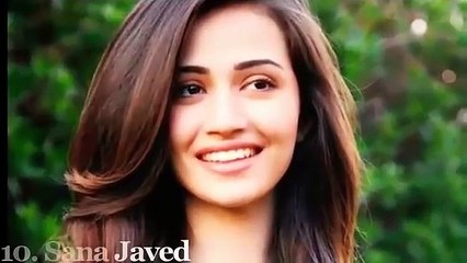 Top 10 Most Beautiful Pakistani Dramas  Actresses 2016