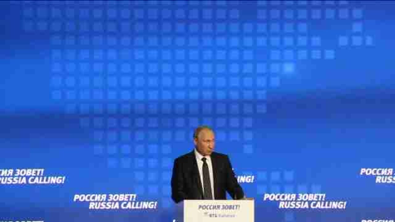 Putin acusa a Occidente de culpar a Rusia de "todos los pecados mortales"