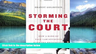 Books to Read  Storming the Court: How a Band of Yale Law Students Sued the President--and Won