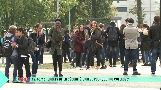 Sur Place aux cadets de la sécurité civile (2/3) : pourquoi au collège ?