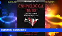 Big Deals  Criminological Theory: Context and Consequences  Full Read Best Seller