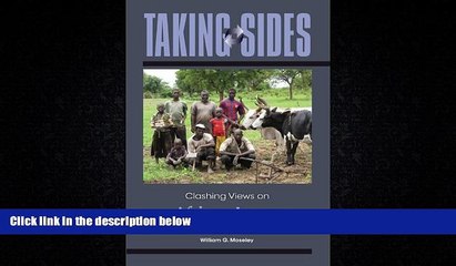 READ book  Taking Sides: Clashing Views on African Issues (Taking Sides: African Issues)  FREE