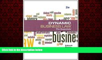 Free [PDF] Downlaod  Dynamic Business Law: The Essentials READ ONLINE