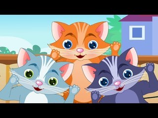 Nursery Rhymes From Oh My Genius - Three Little Kittens nursery rhyme
