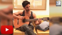 Sushant Singh Rajput Plays Guitar