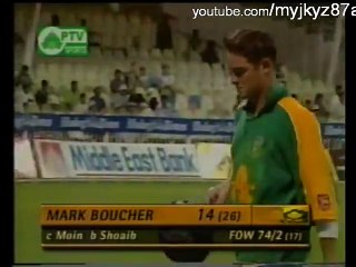 Shoaib Akhtar’s Amazing Game Changing Over Against South Africa