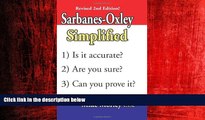 EBOOK ONLINE  Sarbanes-Oxley Simplified READ ONLINE