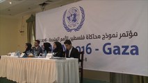 طلاب في غزة يشاركون ببرنامج محاكاة الأمم المتحدة