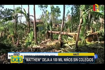 Huracán 'Matthew' afectó Estados Unidos, Haití y Cuba