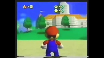 super mario 64 beta footage