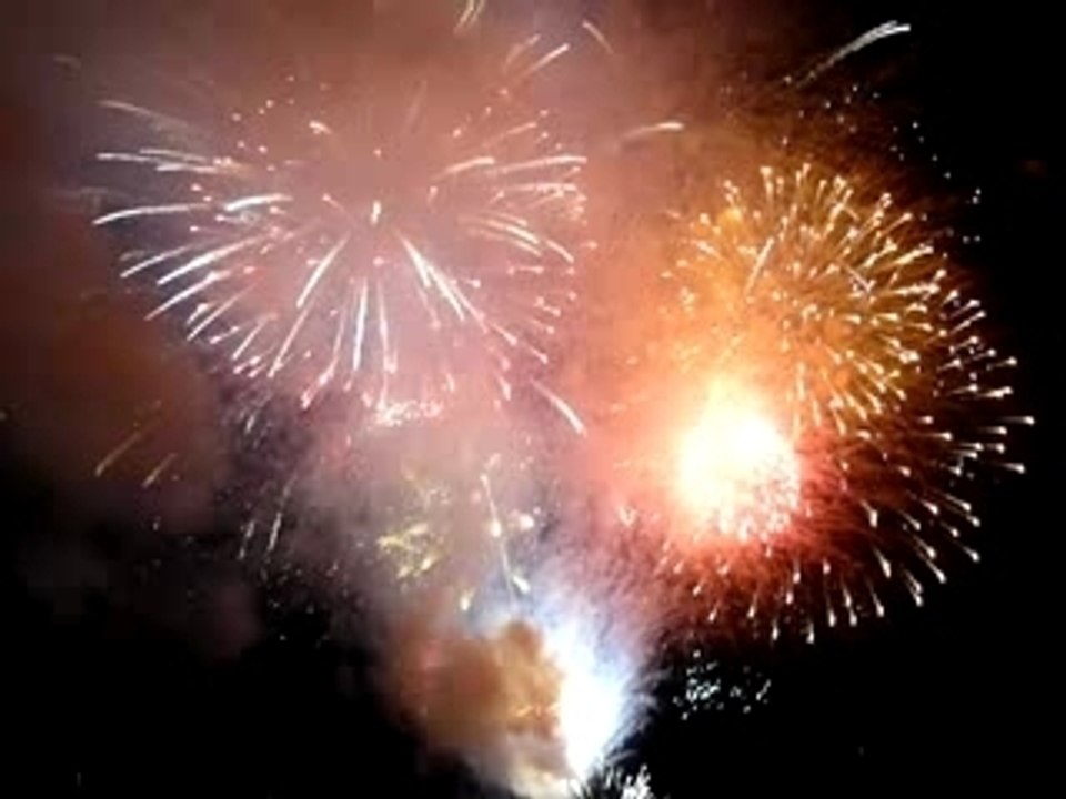 Feu d'artifice à Nice pour le 15 aout 2007