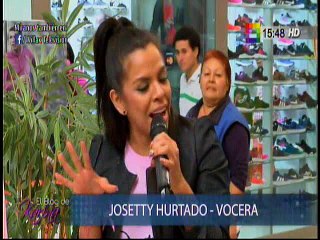 Josetty Hurtado hablando sobre Campaña de Cancer de Mama en el Blog de Karina