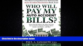 READ book  Who Will Pay My Auto Accident Bills?  BOOK ONLINE