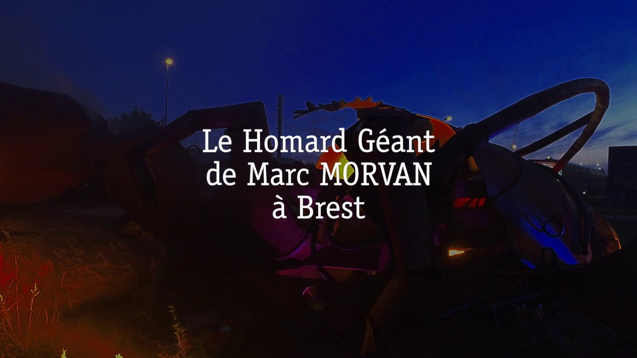 Marc MORVAN, Homard Géant à Brest