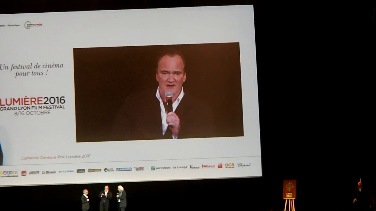 Tarantino à l'ouverture du Festival Lumière 2016