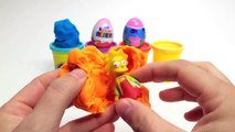Play-Doh Surprise Easter Eggs kinder Toys Peppa Pig Little Pony Simpsons by Unboxingsurpriseegg
