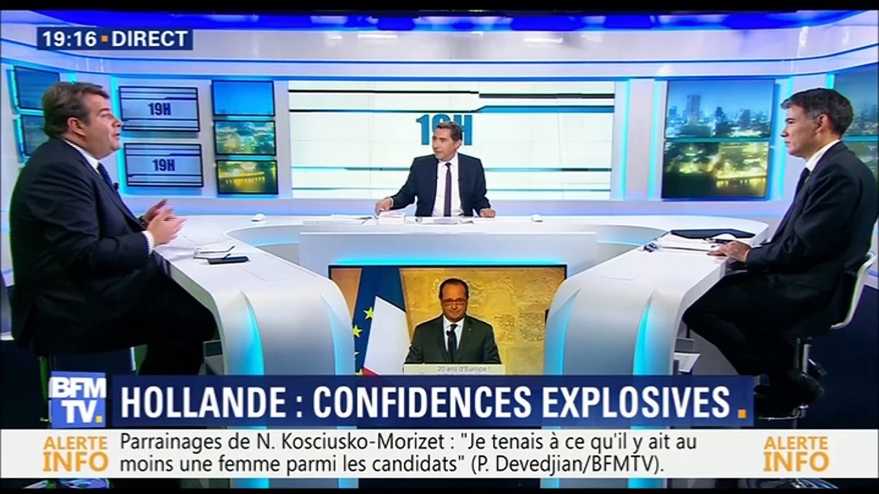 12/10/16 Olivier Faure réagit aux confidences de François Hollande