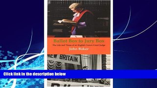Big Deals  Ballot Box to Jury Box: The Life and Times of an English Crown Court Judge  Best Seller