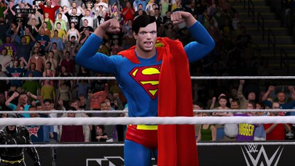 BATMAN v SUPERMAN Lucha épica WWE 2K17 Gameplay