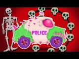 Police car adventures | scary circus | Halloween clowns
