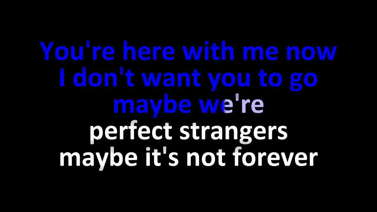 Jonas Blue - PERFECT STRANGERS (Lyrics) ft. JP Cooper 