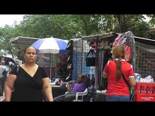 La peatonal de Santa Ana, historia que se cae en pedazos
