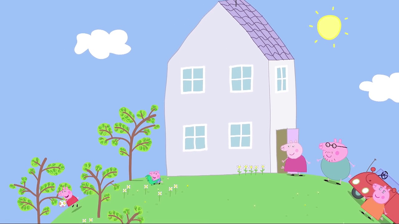 Картинки свинка пеппа дом