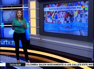 "La paz SÍ es contigo" llama a marchar por la paz en Colombia