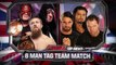 WWE Monday Night RAW - Six Man Tag Team Match - Team Hell No! & The Undertaker vs. The Shield