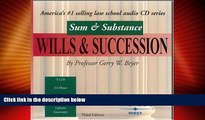 Free [PDF] Downlaod  Sum   Substance Audio on Wills   Succession, Third Edition (Sum