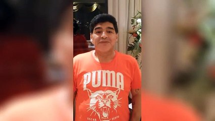 Maradona Shares Heartfelt Message