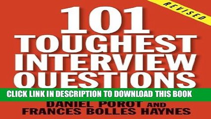 [PDF] 101 Toughest Interview Questions: And Answers That Win the Job! (101 Toughest Interview