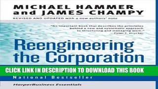 [PDF] Reengineering the Corporation: A Manifesto for Business Revolution Full Online