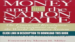 [PDF] Money and the Nation State Popular Online
