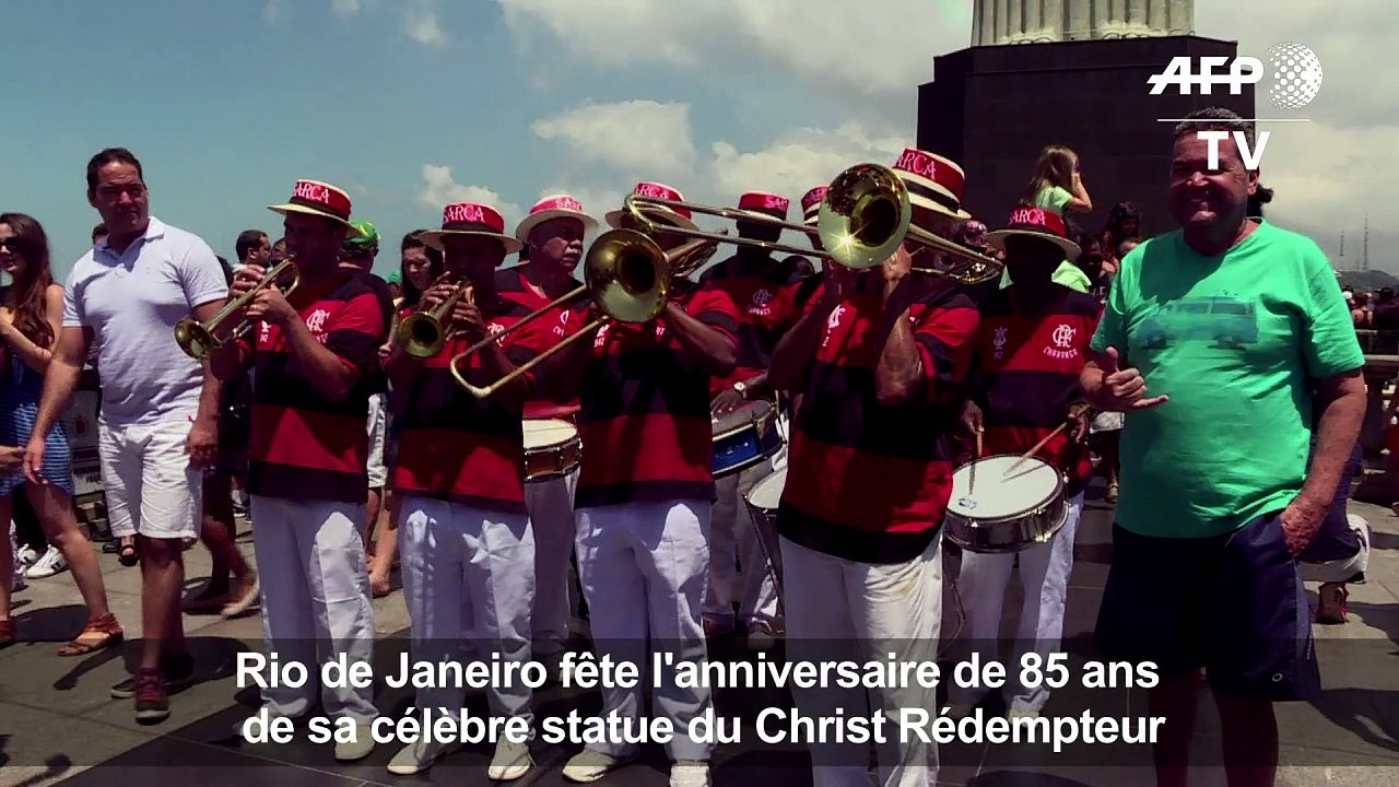 Le Crist Rédempteur de Rio fête ses 85 ans
