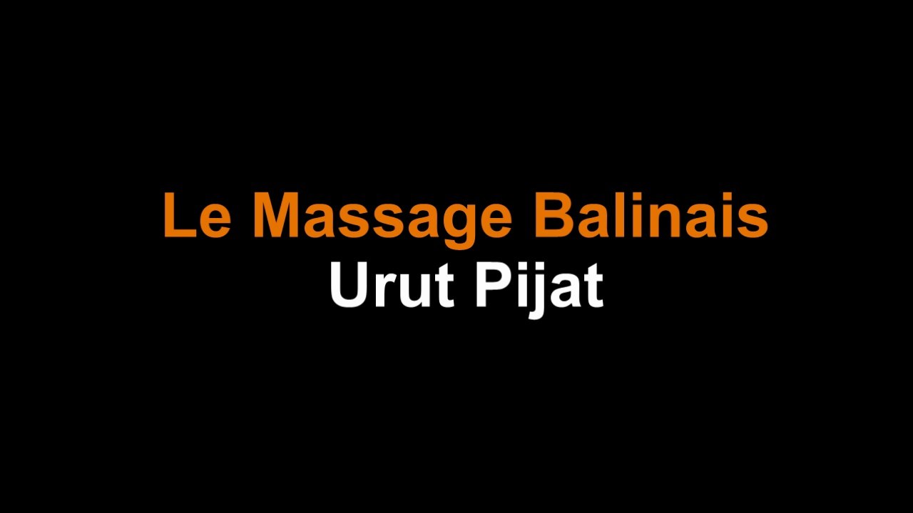 Massage Balinais - Formation Massage TEMANA
