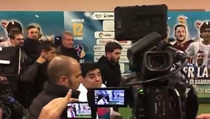 Maradona su Veron
