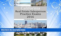 complete  California Real Estate Salesperson Practice Exams for 2016