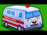 Ambulance Song | Original Nursery Rhymes From Zebra | Vehicle Song For Kids And Childrens
