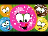 Five Little Doughnuts | Five Little Donuts | Doughnuts | Nursery Rhymes