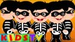 Five Little Skeletons | Skeleton Dance | Halloween Song |Nursery Rhyme
