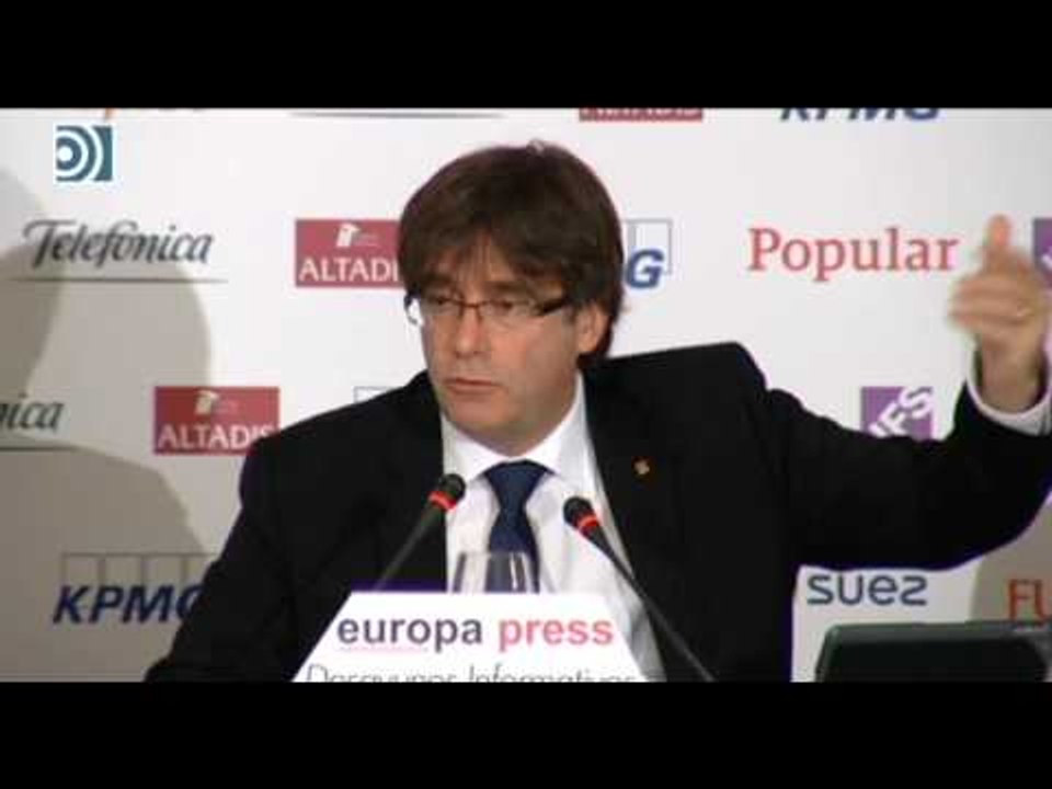 Puigdemont propone pactar los términos del referéndum con el Gobierno