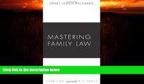 FAVORITE BOOK  Mastering Family Law (Carolina Academic Press Mastering)